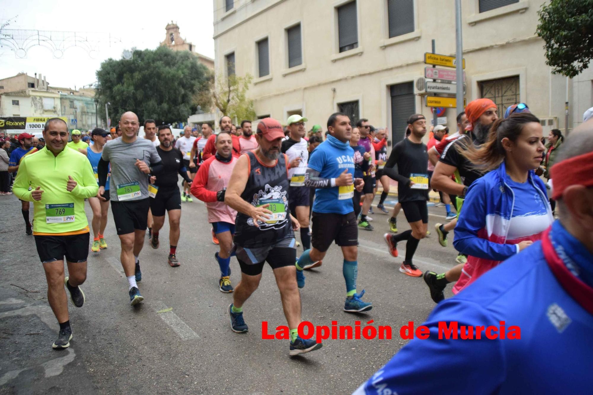 FOTOS: Media maratón de Cieza