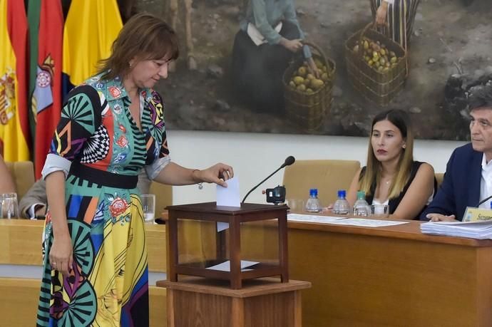 15-06-2019 SANTA LUCIA DE TIRAJANA. Santiago Miguel Rodríguez es el nuevo alcalde de Santa Lucía  | 15/06/2019 | Fotógrafo: Andrés Cruz