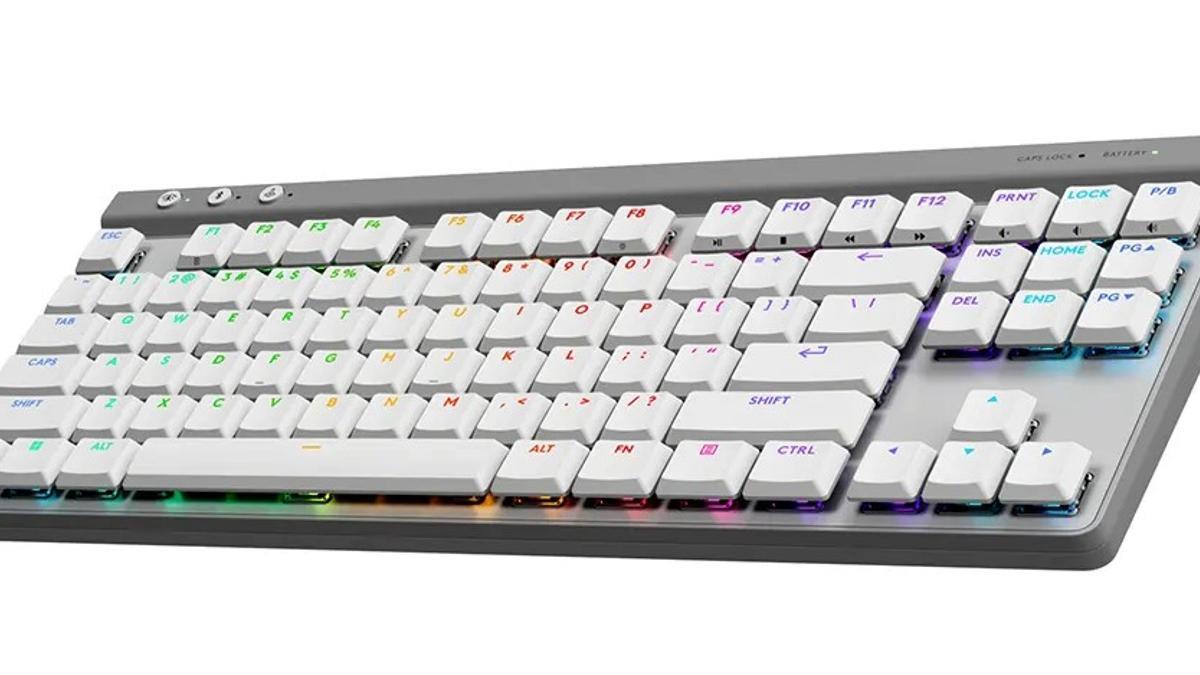 Hassas ve sessiz performansa sahip düşük profilli TKL mekanik klavye