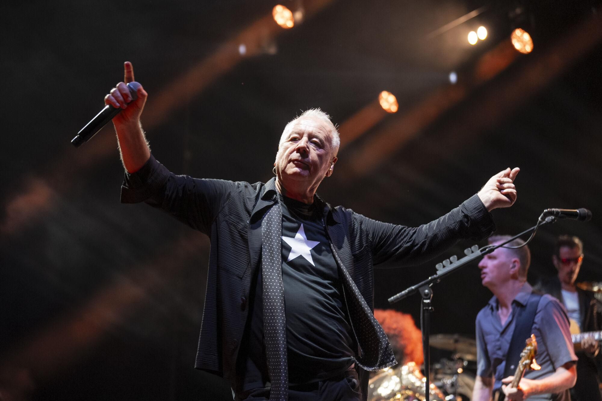imatges de Simple Minds al Cap Roig