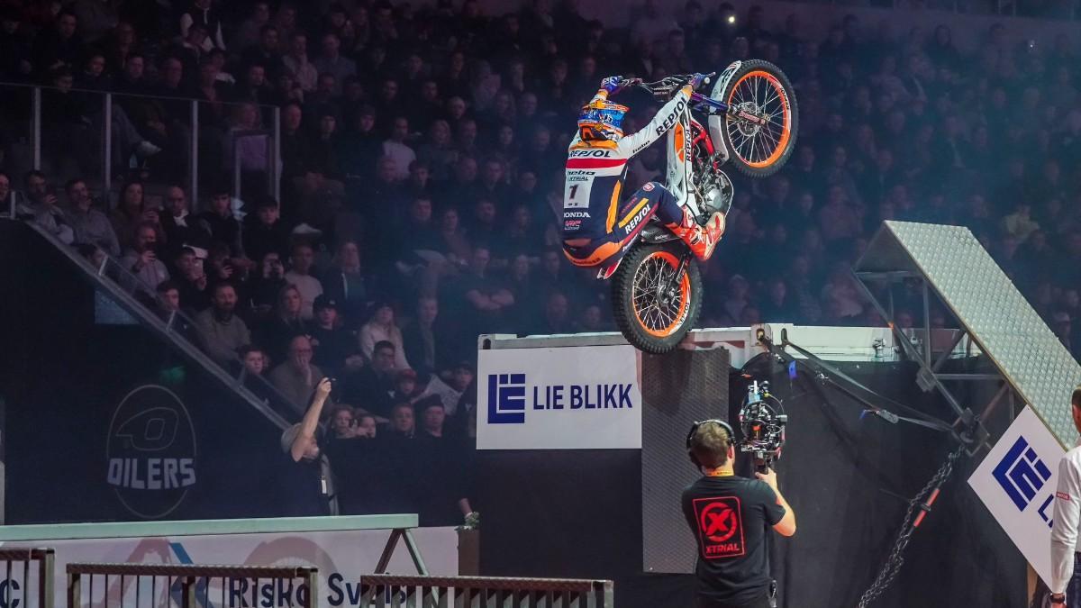Toni Bou, durante la competición