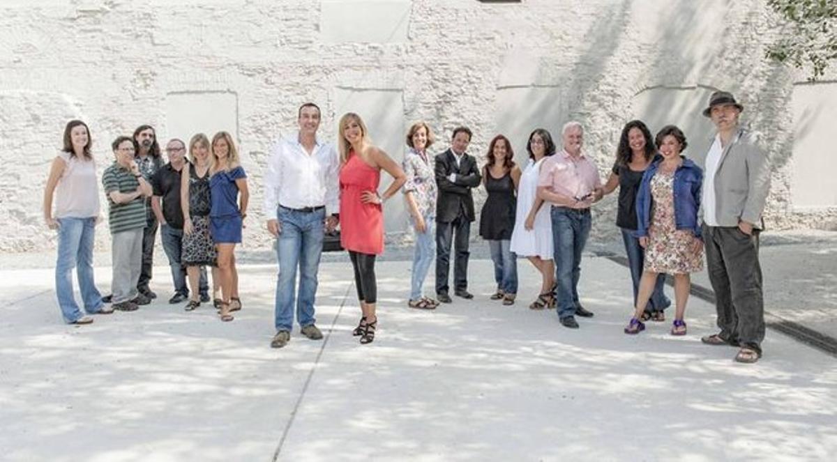 Els equips de Toni Marín i Xantal Llavina a Ràdio 4.
