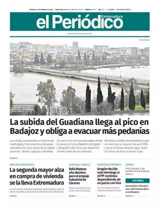 Consulta la portada correspondiente al día  8 de febrero de 2026