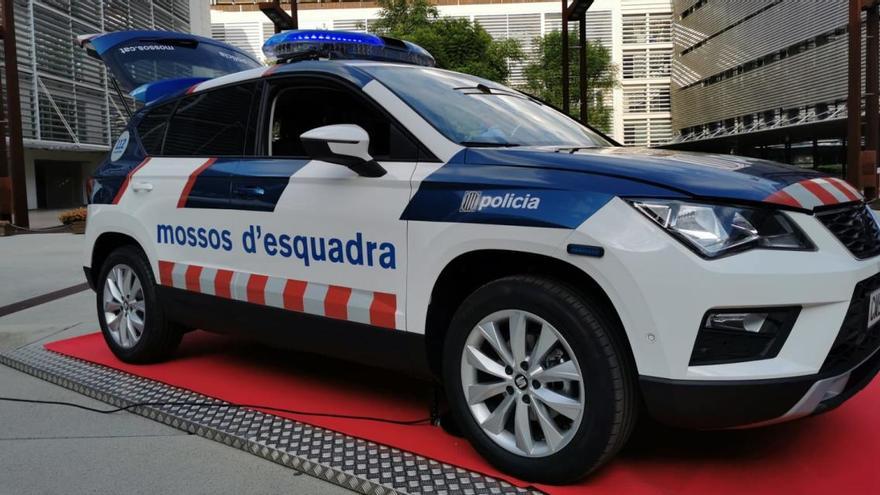 La nova imatge dels vehicles patrulla dels Mossos d&#039;Esquadra