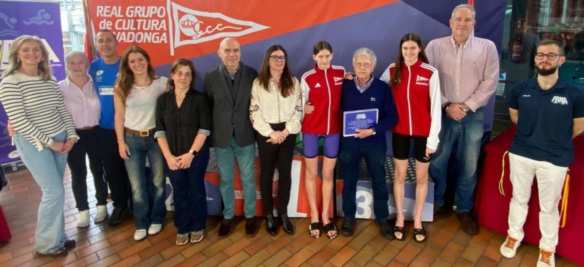 Homenaje a Janel Cuesta en el Campeonato de Asturias. | FDNA