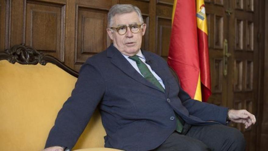Ignacio Vidau, presidente del TSJA: "Asturias es un paraíso judicial por su plantilla de magistrados"