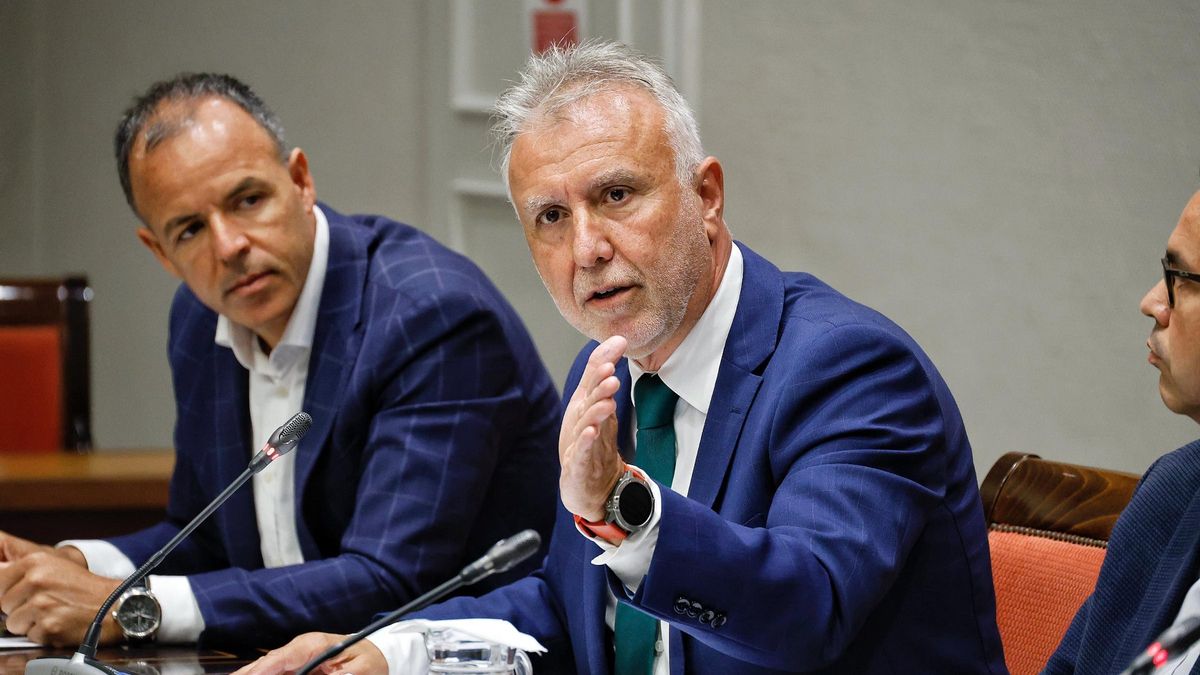 Comparecencia de Ángel Víctor Torres en el Parlamento de Canarias