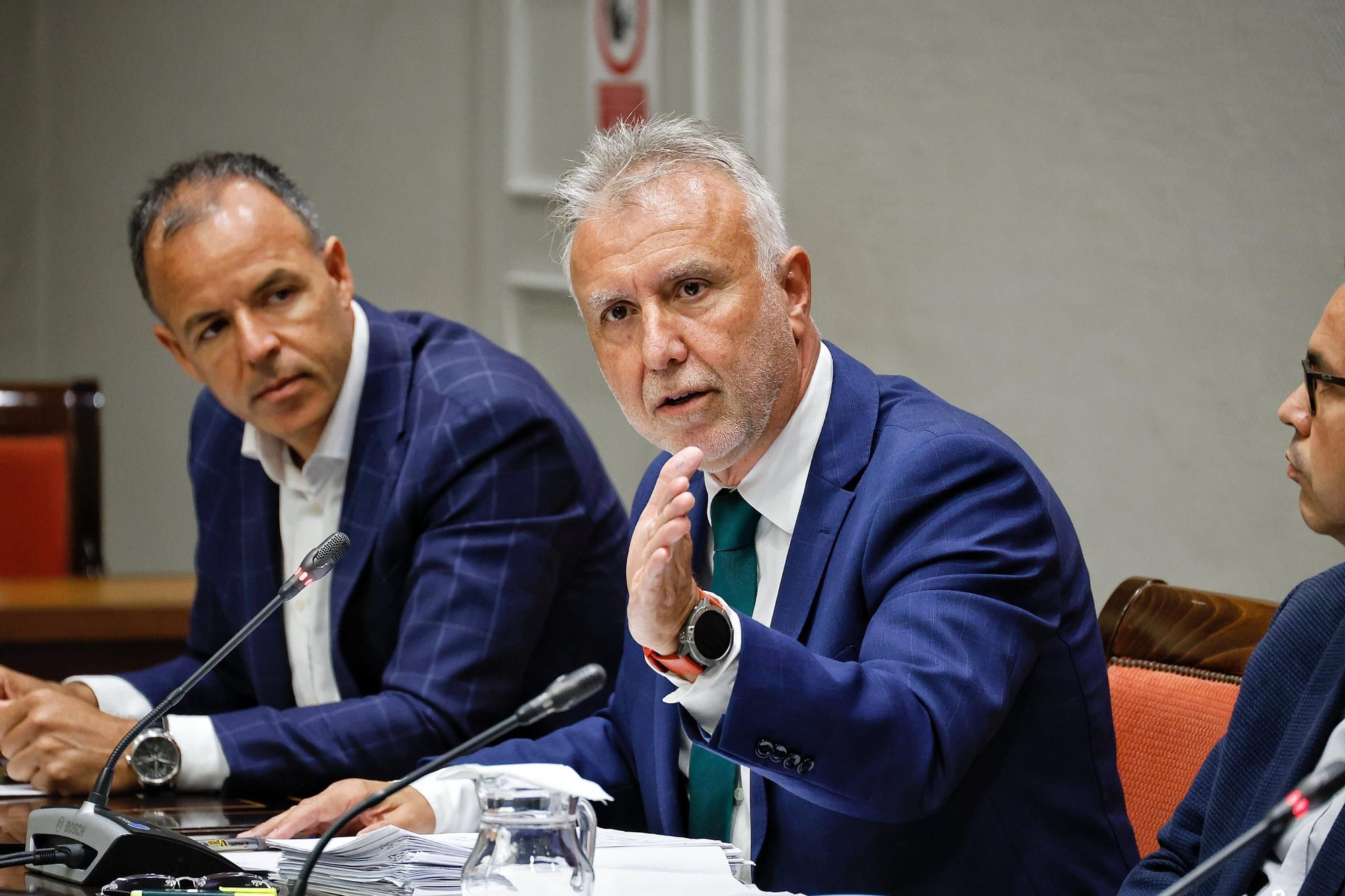 Comparecencia de Ángel Víctor Torres en el Parlamento de Canarias
