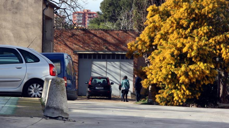 El punt on es va trobar la víctima del crim de Cabanes.