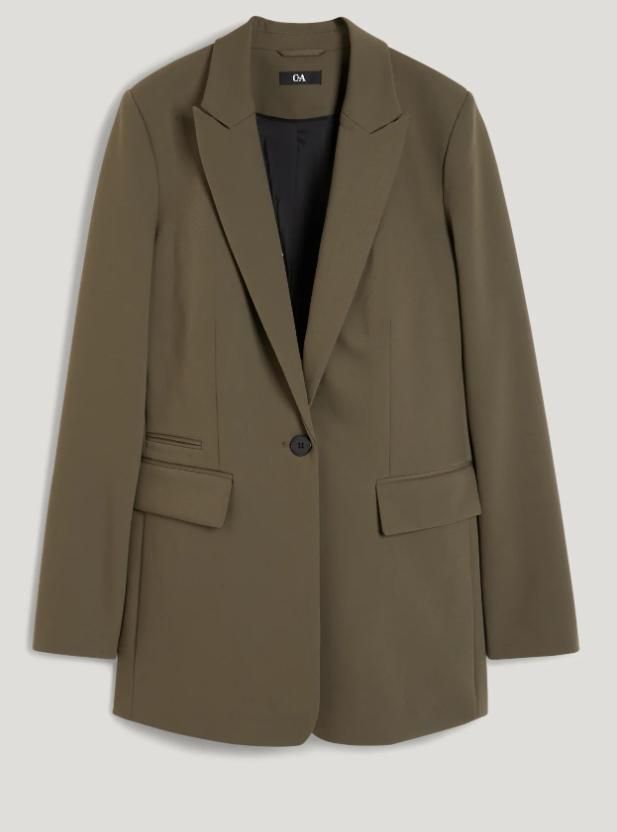 AMERICANA REGULAR FIT VERDE CAQUI