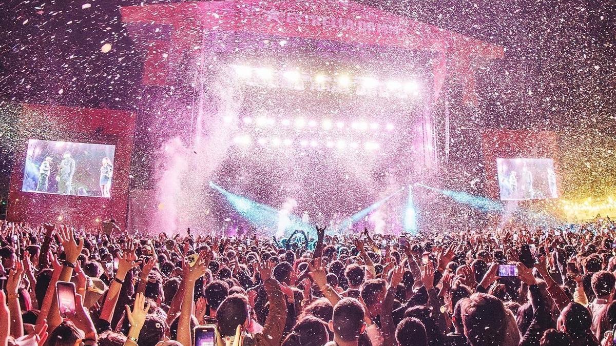 Black Eyed Peas bei ihrem Auftritt beim Mallorca Live Festival 2023