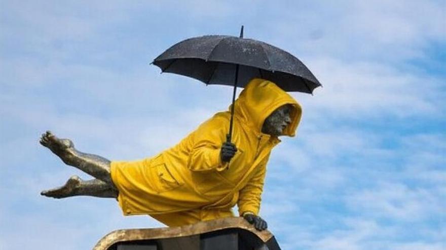 Al mal tiempo en Vigo... buena lluvia de memes