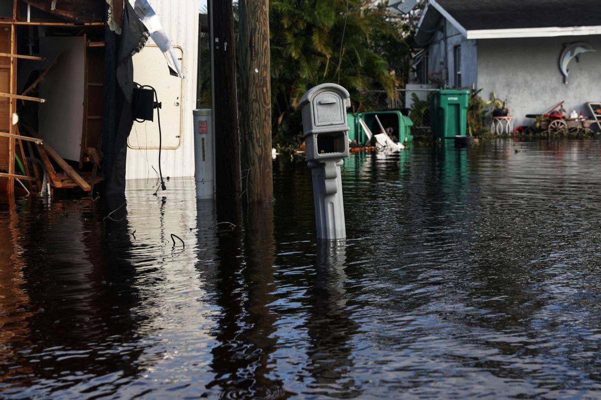 Aftermath of Hurricane Ian in southwestern Florida