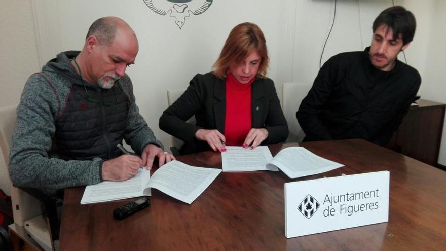 Agustí Custey, Marta Felip i Xavier Pi