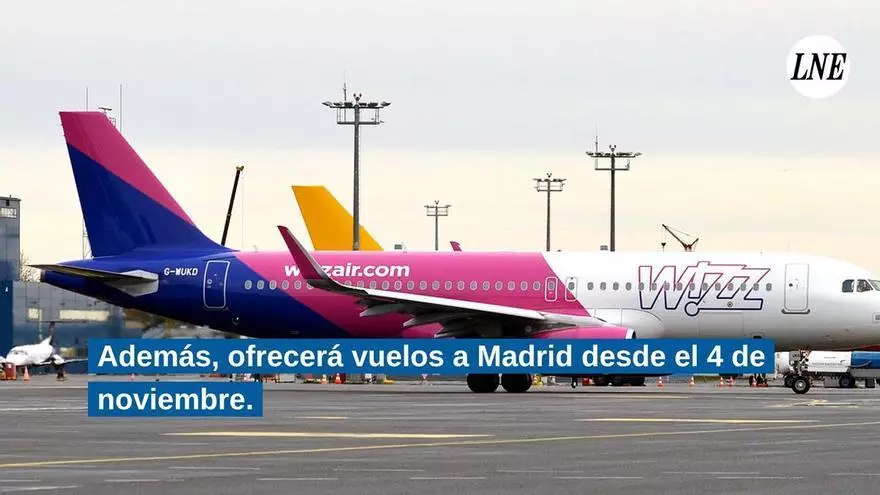 Llega una nueva aerolínea "low cost" a Asturias: operará la conexión a Londres que iba a dejar Vueling en octubre y dos más