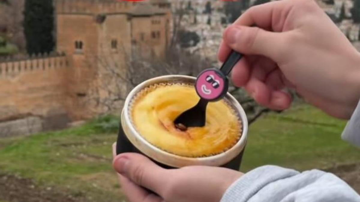 Nueva tarta de queso de pionono de La Cheesequería