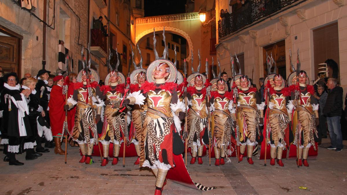 Bocairent celebra las fiestas de Moros y Cristianos durante el segundo fin de semana del mes de febrero.