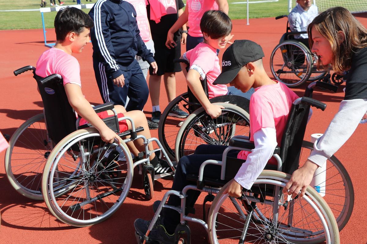 El deporte inclusivo fue el protagonista de la jornada.