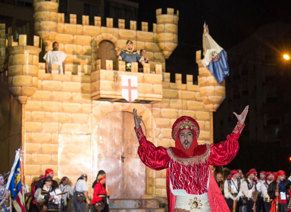 Embajada infantil en las fiestas de Moros y Cristianos de Altozano