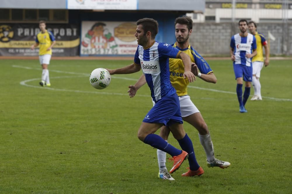 El partido entre el Real Avilés y Mosconia, en imágenes