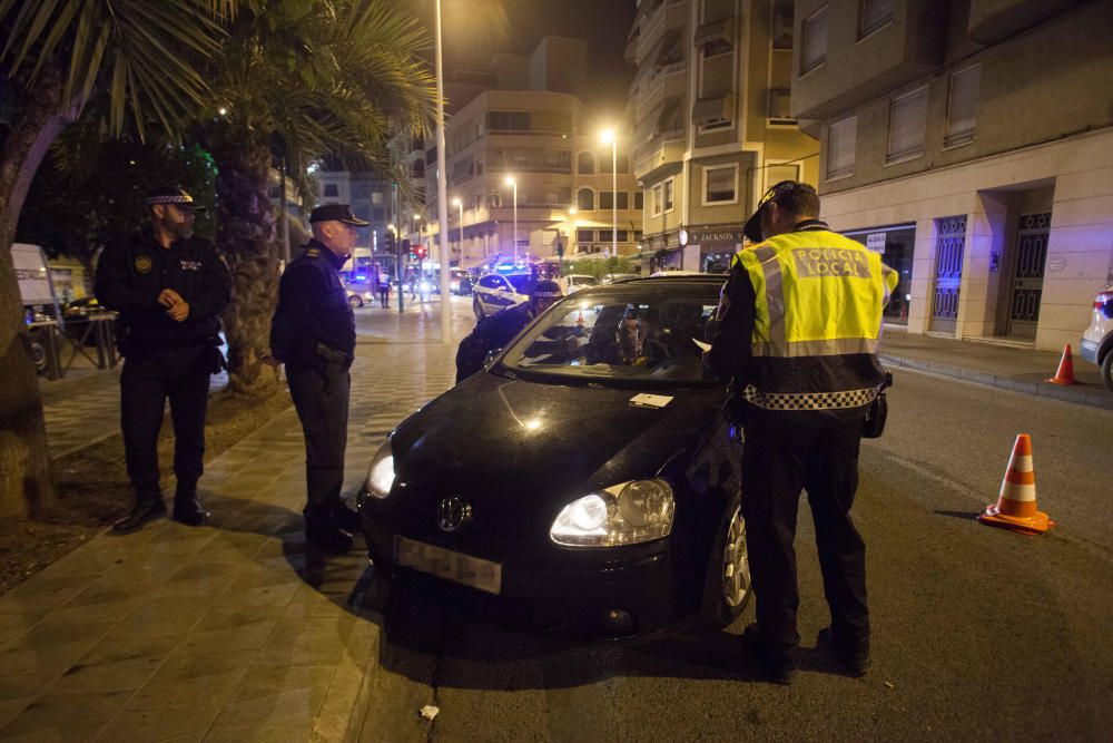 Controles de drogas en Elche