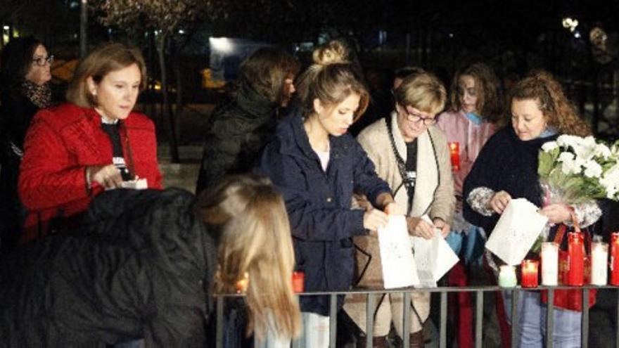 Familiares y amigos recuerdan a las cinco jóvenes que murieron en el Madrid Arena