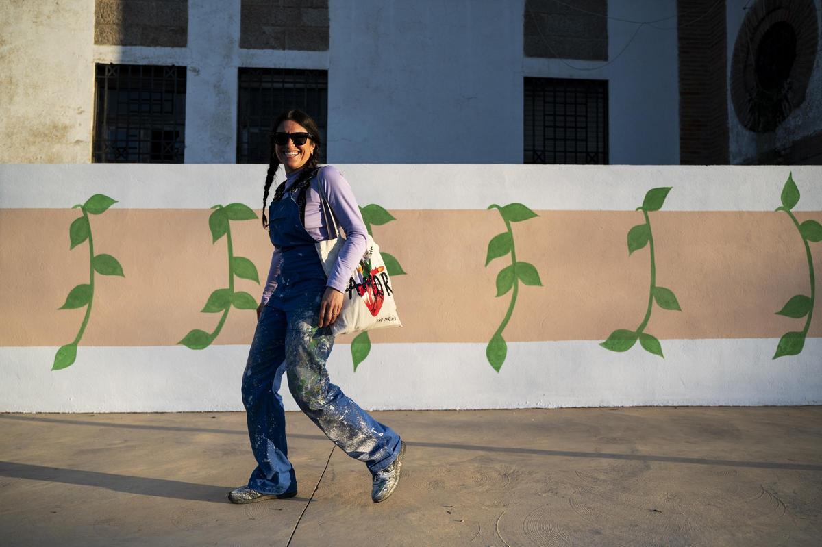 Un mural para la cárcel vieja de Cáceres