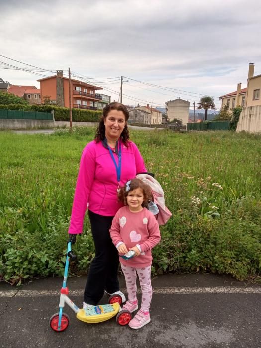 Primera salida de niños de la comarca de Coruña