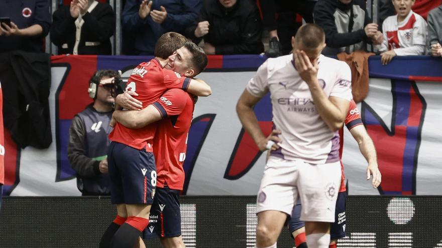 Resumen, goles y highlights del Osasuna 2-1 Girona de la jornada 31 de LaLiga EA Sports