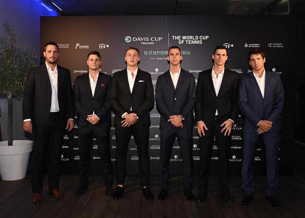 Cena oficial en el Veles e Vents de València por la Copa Davis