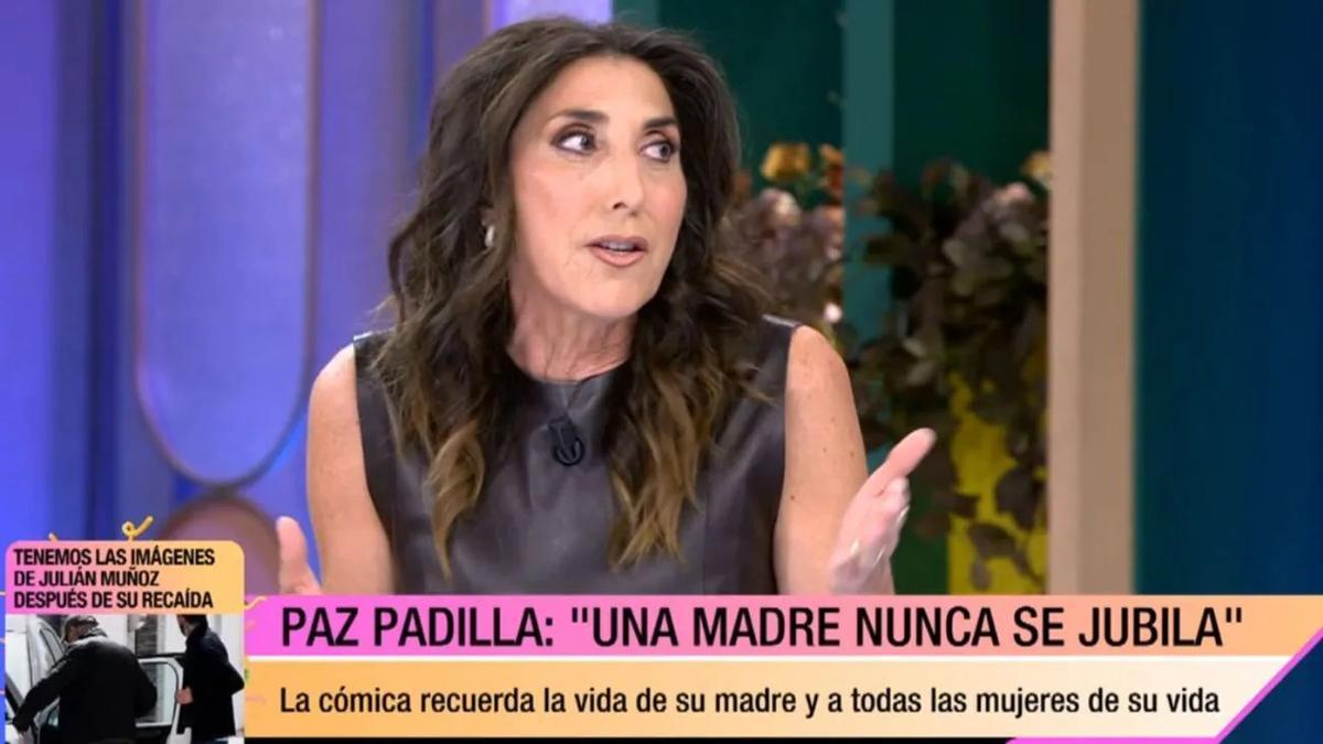 Paz Padilla sorprende a todos con esta declaración de amor: "La quiero y la admiro"
