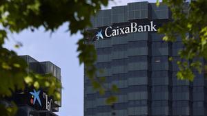 El edificio de CaixaBank en Barcelona.