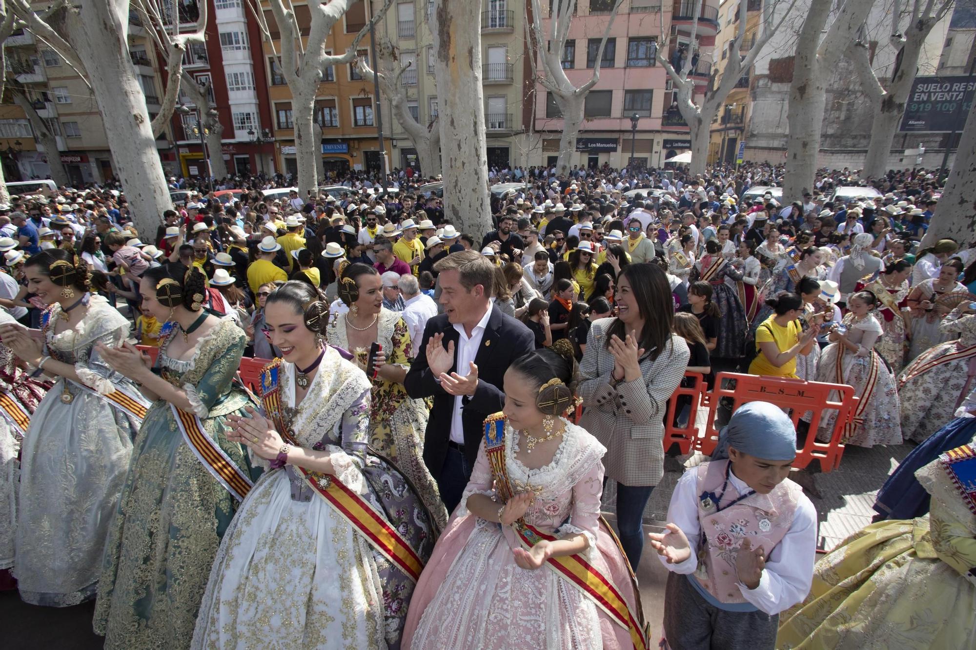 Búscate en la mascletà de Xàtiva de hoy, sábado 16 de marzo