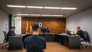 Imagen tomada en el tercer juzgado de guardia para juicios inmediatos por delitos leves, en Ciutat de la Justicia de Barcelona. Foto archivo