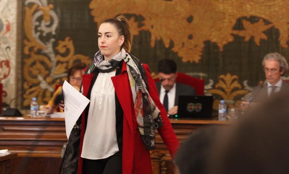 Pleno en el Ayuntamiento de Alicante