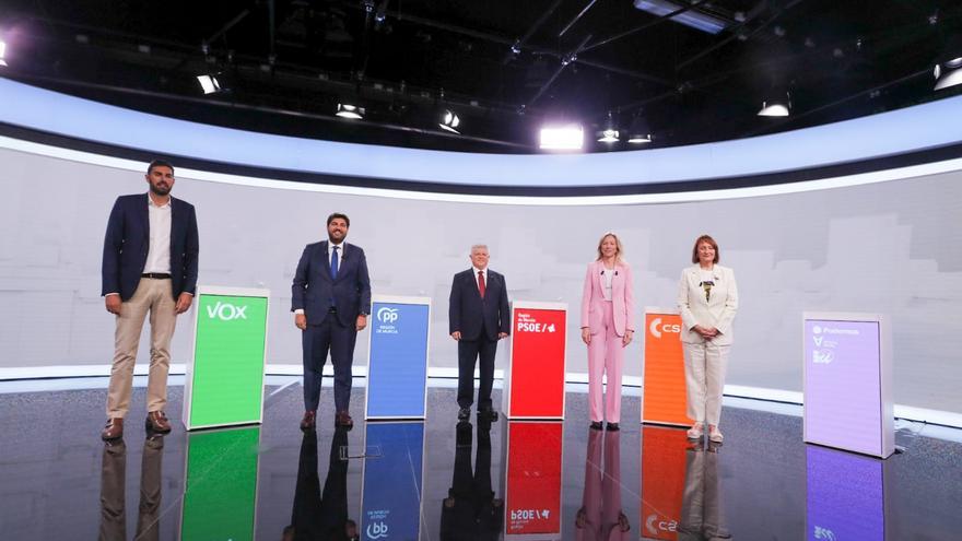 El debate electoral de la Región queda suspendido de forma definitiva