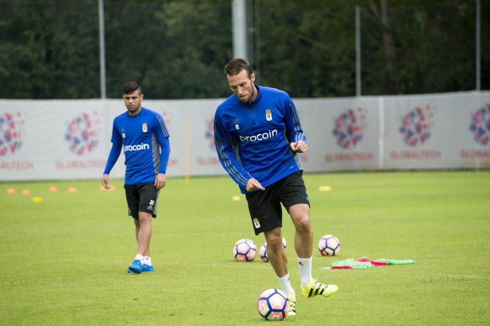 Entrenamiento del Oviedo