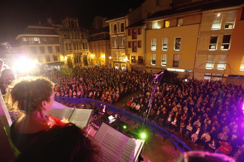 Noche blanca en Oviedo