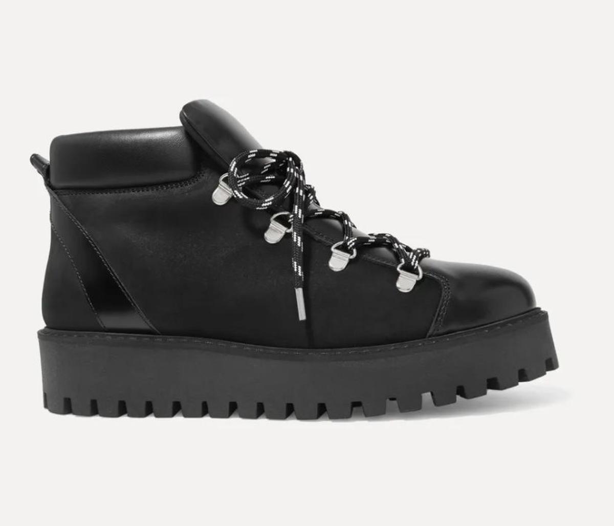 Botas de Ganni tipo hiker en negro