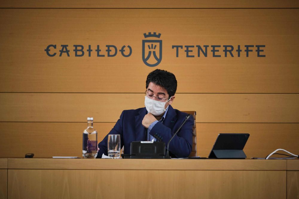 Pleno Extraordinario del Cabildo sobre el Turismo en Tenerife