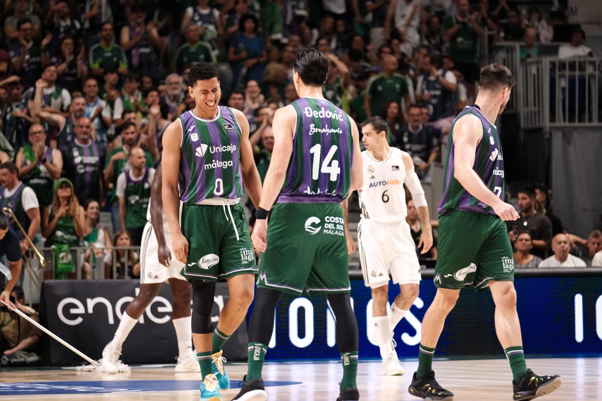 Tercer partido de semifinales de la ACB: Unicaja-Real Madrid