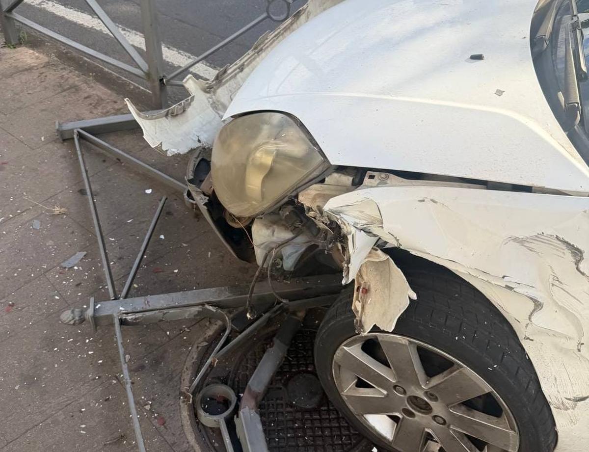 Colisión en Tacoronte