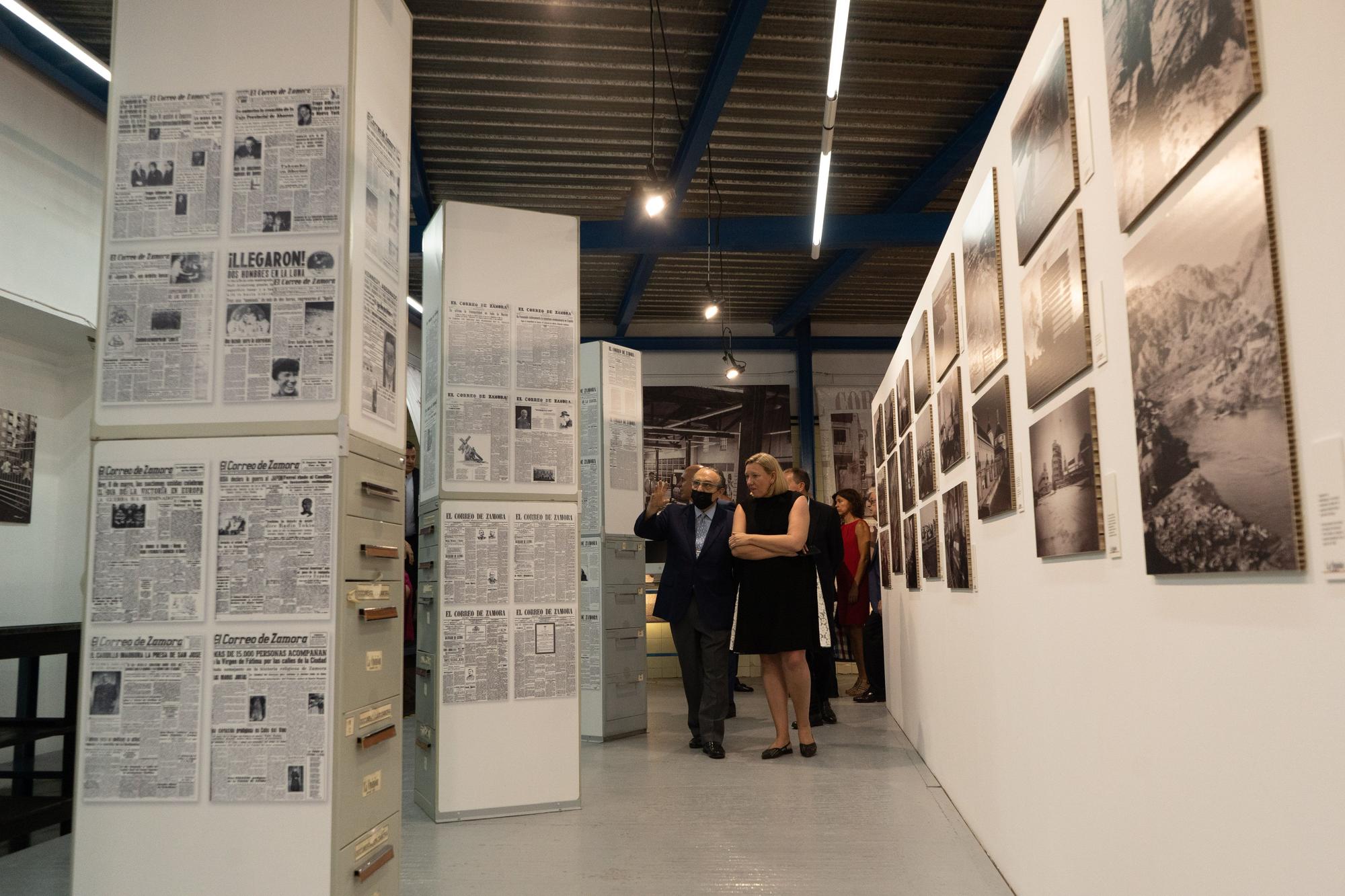 Inauguración del "Museo de la memoria" en la sede de LA OPINIÓN-EL CORREO DE ZAMORA