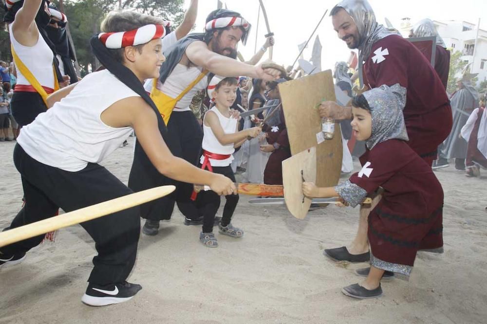 Fiesta de moros y cristianos en Santa Ponça