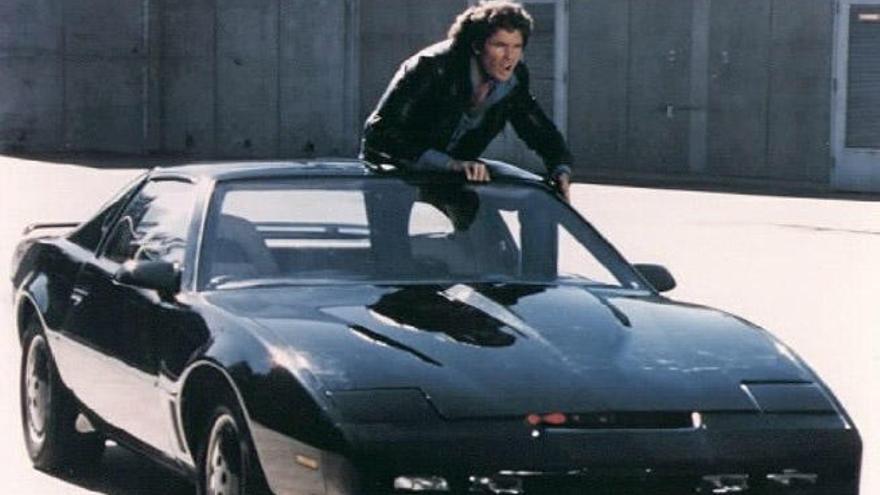 David Hasselhoff protagonizó &#039;El coche fantástico&#039;.