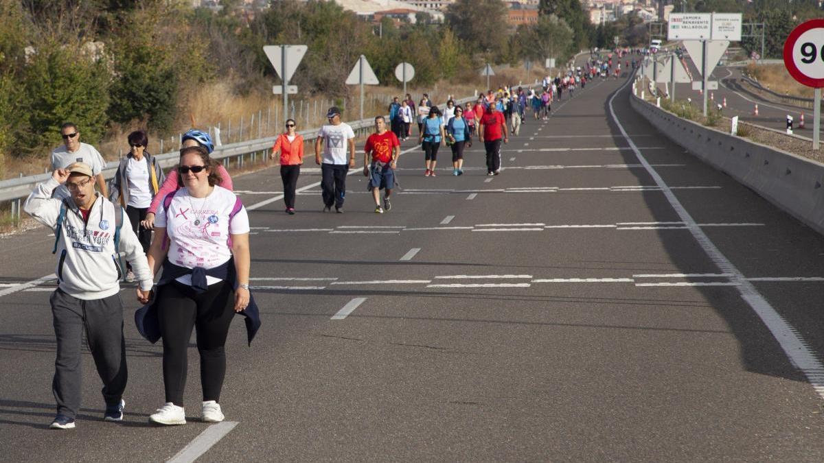 Marcha de Asprosub del pasado año.