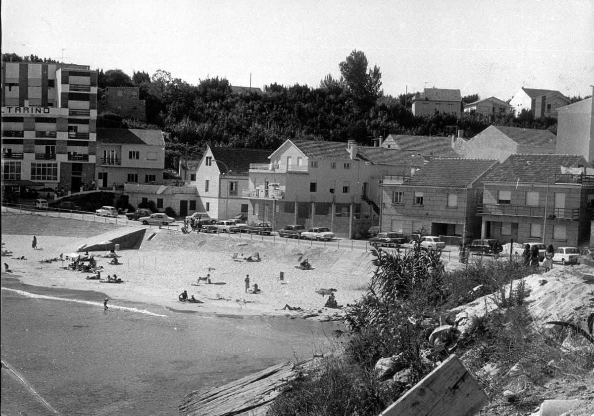 El Sanxenxo de las playas salvajes antes del bum del turismo