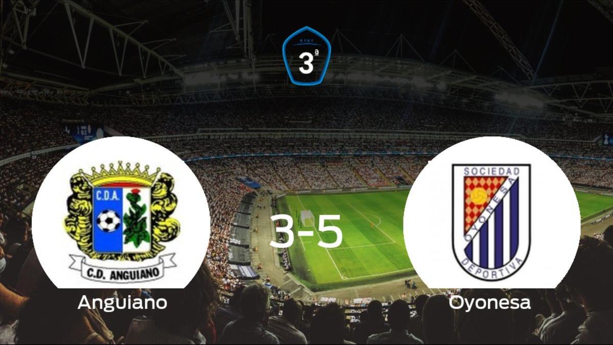 El Oyonesa gana 3-5 al Anguiano en el Isla Anguiano