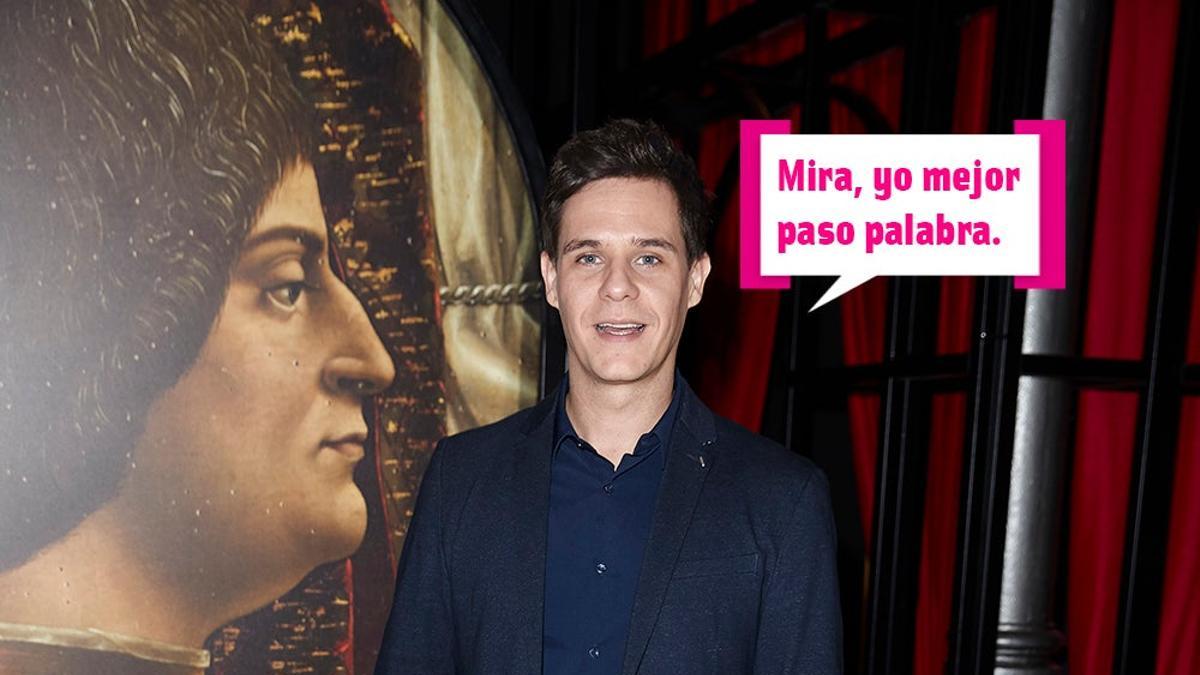 Christian Gálvez: "Mira, yo mejor paso palabra"