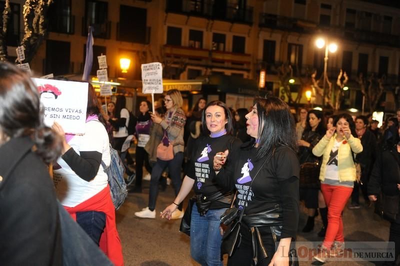 Manifestación por el Día de la Mujer en Murcia